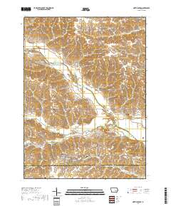 North English 2018 topographic map thumbnail