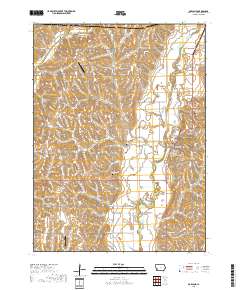 Oakland 2018 topographic map thumbnail