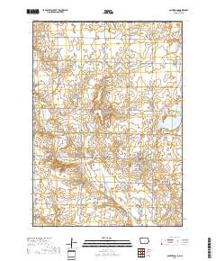 Ocheyedan 2018 topographic map thumbnail