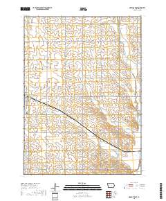 Odebolt East 2018 topographic map thumbnail