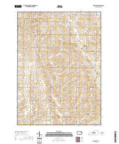 Oelwein SE 2018 topographic map thumbnail