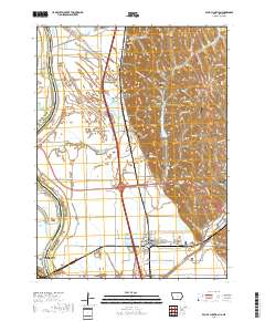 Pacific Junction 2018 topographic map thumbnail