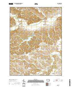 Paris 2018 topographic map thumbnail
