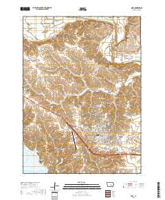 Pella 2018 topographic map thumbnail