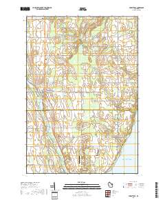 Forestville 2018 topographic map thumbnail