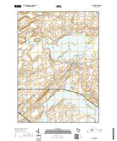 Fox Lake 2018 topographic map thumbnail