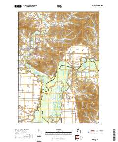 Galesville 2018 topographic map thumbnail