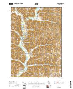 Gays Mills 2018 topographic map thumbnail