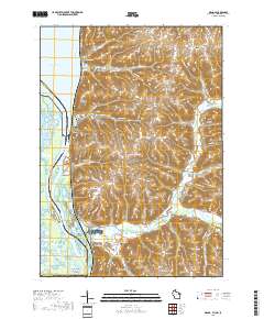 Genoa 2018 topographic map thumbnail
