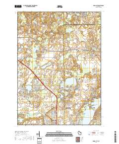 Genoa City 2018 topographic map thumbnail