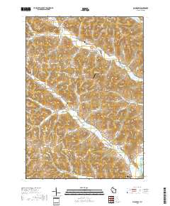 Gillingham 2018 topographic map thumbnail