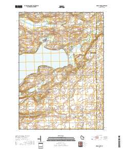 Green Lake 2018 topographic map thumbnail