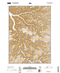 Highland West 2018 topographic map thumbnail