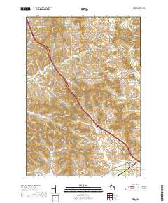 Hixton 2018 topographic map thumbnail