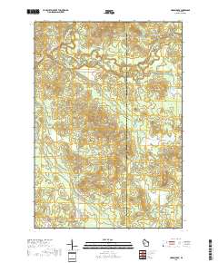 Horse Creek 2018 topographic map thumbnail