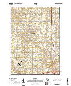 Howards Grove 2018 topographic map thumbnail