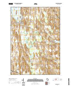 Hustisford 2018 topographic map thumbnail