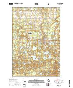 Iron Lake 2018 topographic map thumbnail