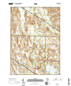 Ixonia 2018 topographic map thumbnail