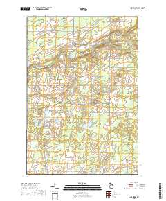 Jump River 2018 topographic map thumbnail