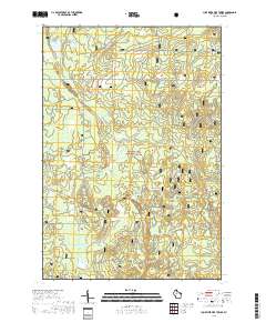 Jump River Fire Tower 2018 topographic map thumbnail