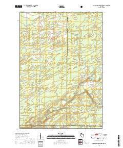 Jump River Fire Tower NW 2018 topographic map thumbnail