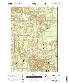 Jump River Fire Tower SW 2018 topographic map thumbnail