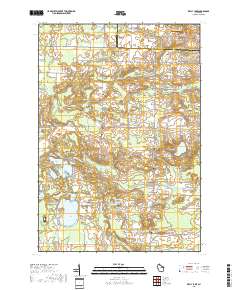 Kelly Lake 2018 topographic map thumbnail