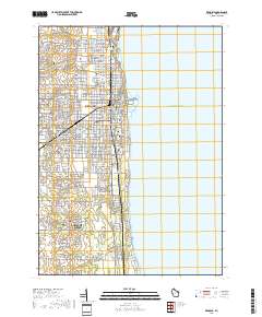 Kenosha 2018 topographic map thumbnail