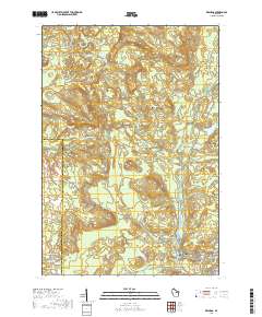 Keshena 2019 topographic map thumbnail