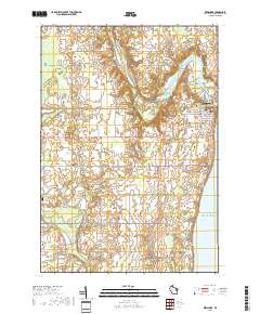 Kewaunee 2018 topographic map thumbnail