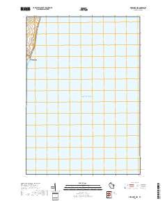 Kewaunee OE E 2018 topographic map thumbnail