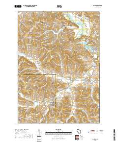 La Valle 2018 topographic map thumbnail