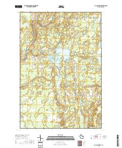 Lac Sault Dore 2018 topographic map thumbnail
