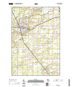 Ladysmith 2018 topographic map thumbnail
