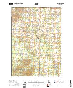 Lake Manakiki 2018 topographic map thumbnail