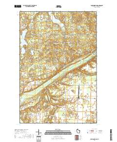 Lake Minnesuing 2018 topographic map thumbnail