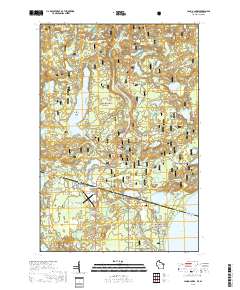 Land O' Lakes 2018 topographic map thumbnail