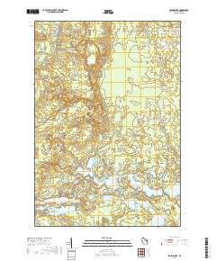 Legend Lake 2019 topographic map thumbnail