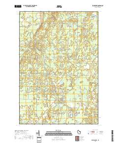 Lehman Lake 2018 topographic map thumbnail