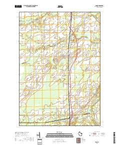 Lena 2018 topographic map thumbnail