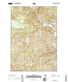 Alexander Lake 2018 topographic map thumbnail
