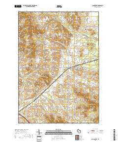 Alma Center 2018 topographic map thumbnail