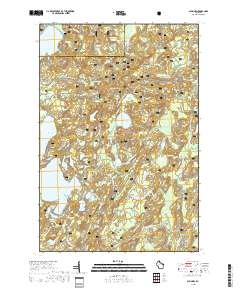 Alvin NW 2018 topographic map thumbnail