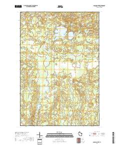Amnicon Lake 2018 topographic map thumbnail