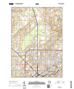 Appleton 2018 topographic map thumbnail
