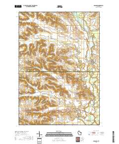 Arkansaw 2018 topographic map thumbnail