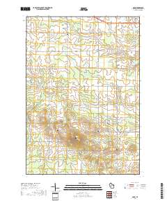 Arpin 2018 topographic map thumbnail