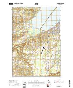 Ashland West 2018 topographic map thumbnail