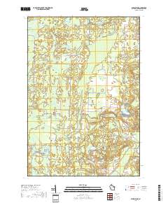 Athelstane 2018 topographic map thumbnail